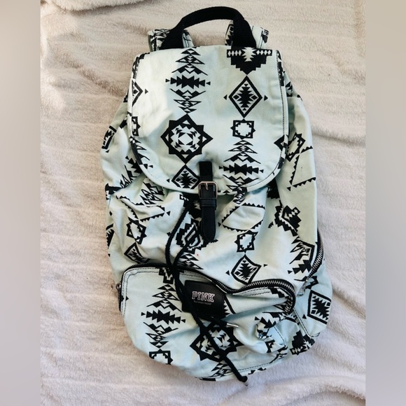 PINK Aztec Pattern Backpack - Picture 1 of 4
